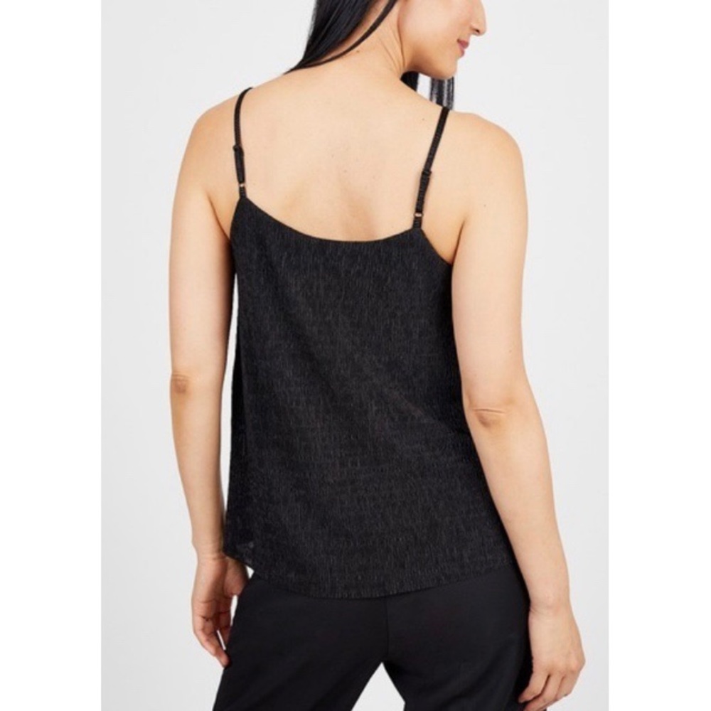 ICHI Textured Ruffle Tank - Picture 2 of 6